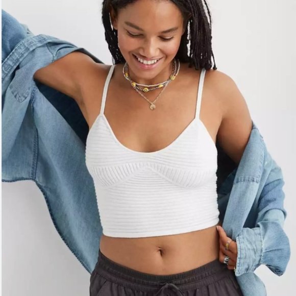 Aerie Take Charge Sweater Corset Tank - Picture 2 of 3